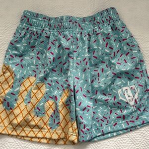 Baseball Lifestyle 101 Ice Cream shorts YM Youth Medium
